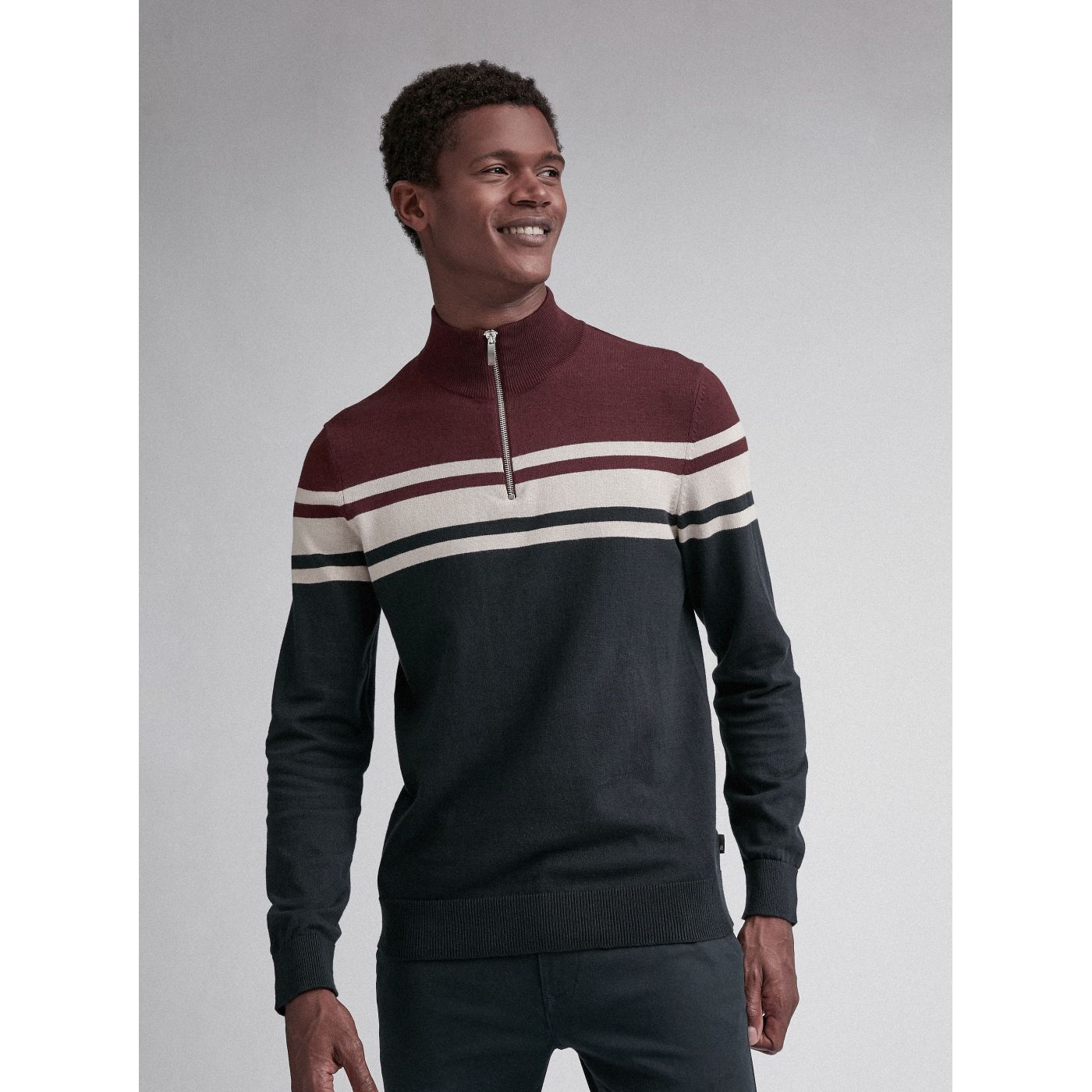 Burton Menswear London Brown-blue Sweater
