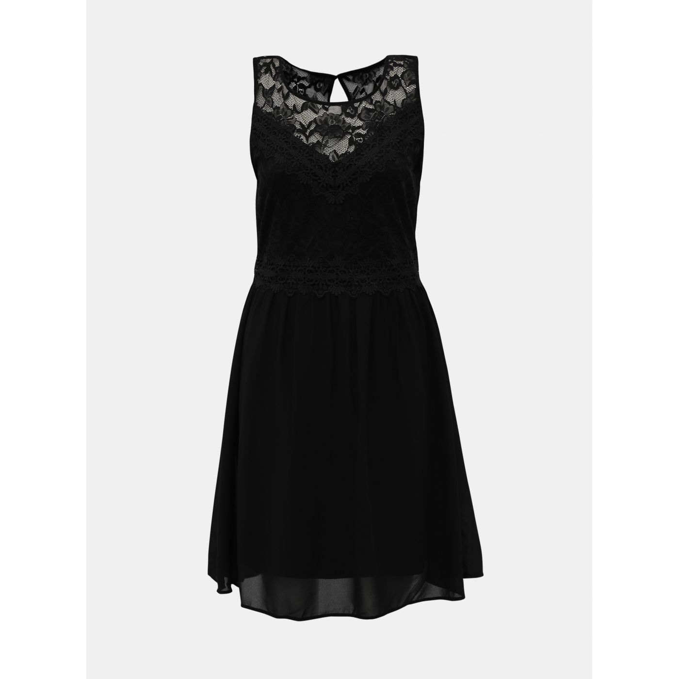 Black Lace Dress VILA Sallisa