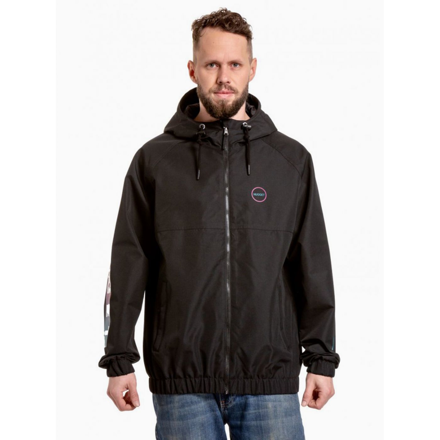Black Men's Waterproof Nugget Scope Jacket