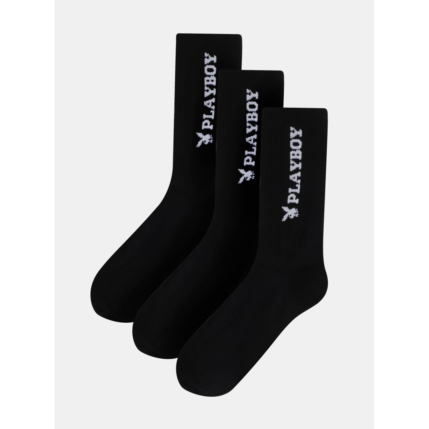 Set of three pairs of black Socks Jack & Jones Playboy