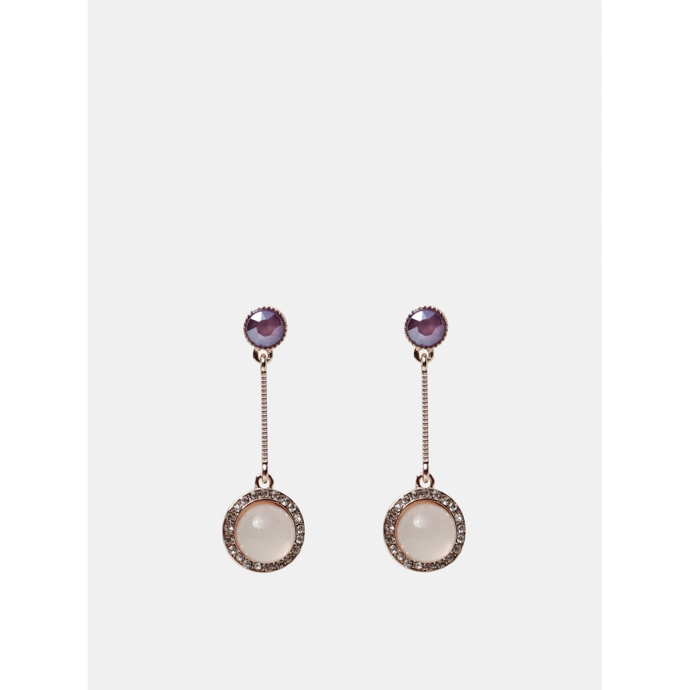 Something Special Earrings in Pink Gold