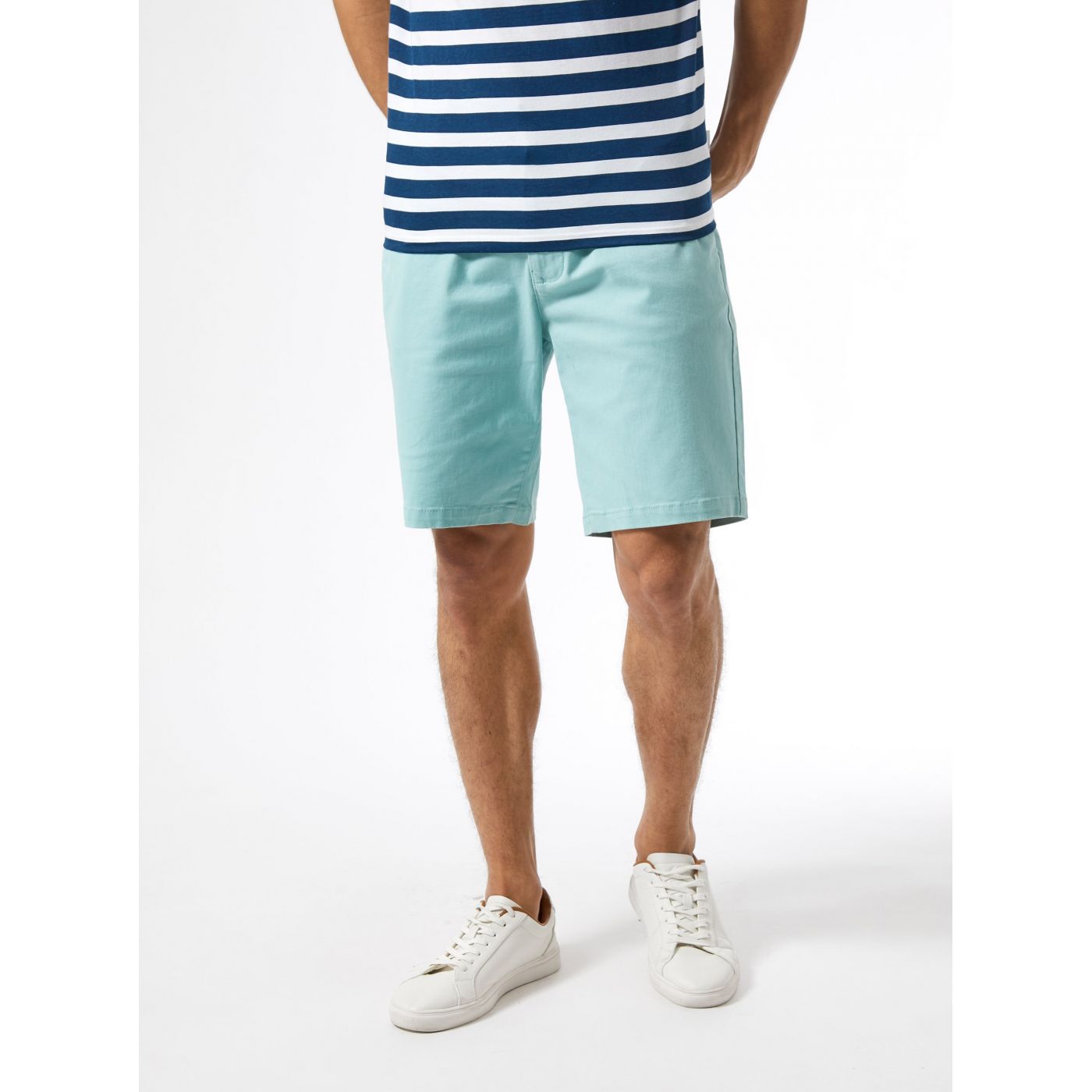 Burton Menswear London Light Green Shorts