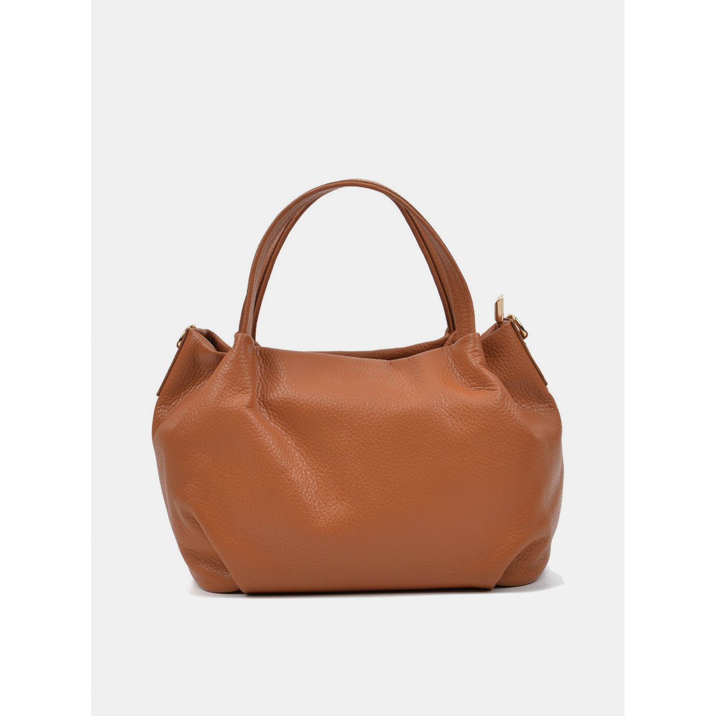 Anna Luchini Brown leather handbag Roberta M