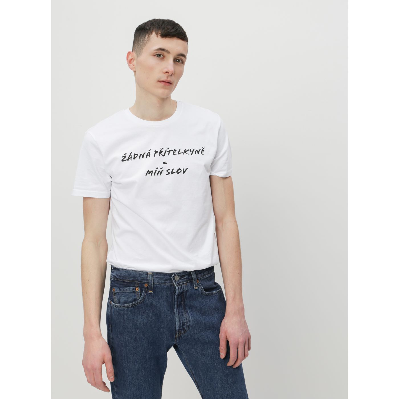 White Men's T-Shirt ZOOT Original No Girlfriend