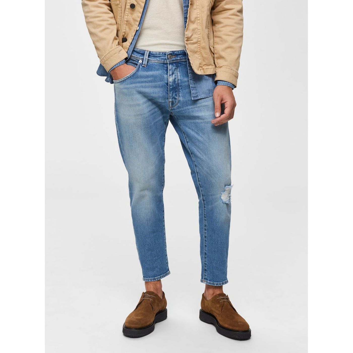 Blue Special Fit Jeans Selected Homme Special Aldo