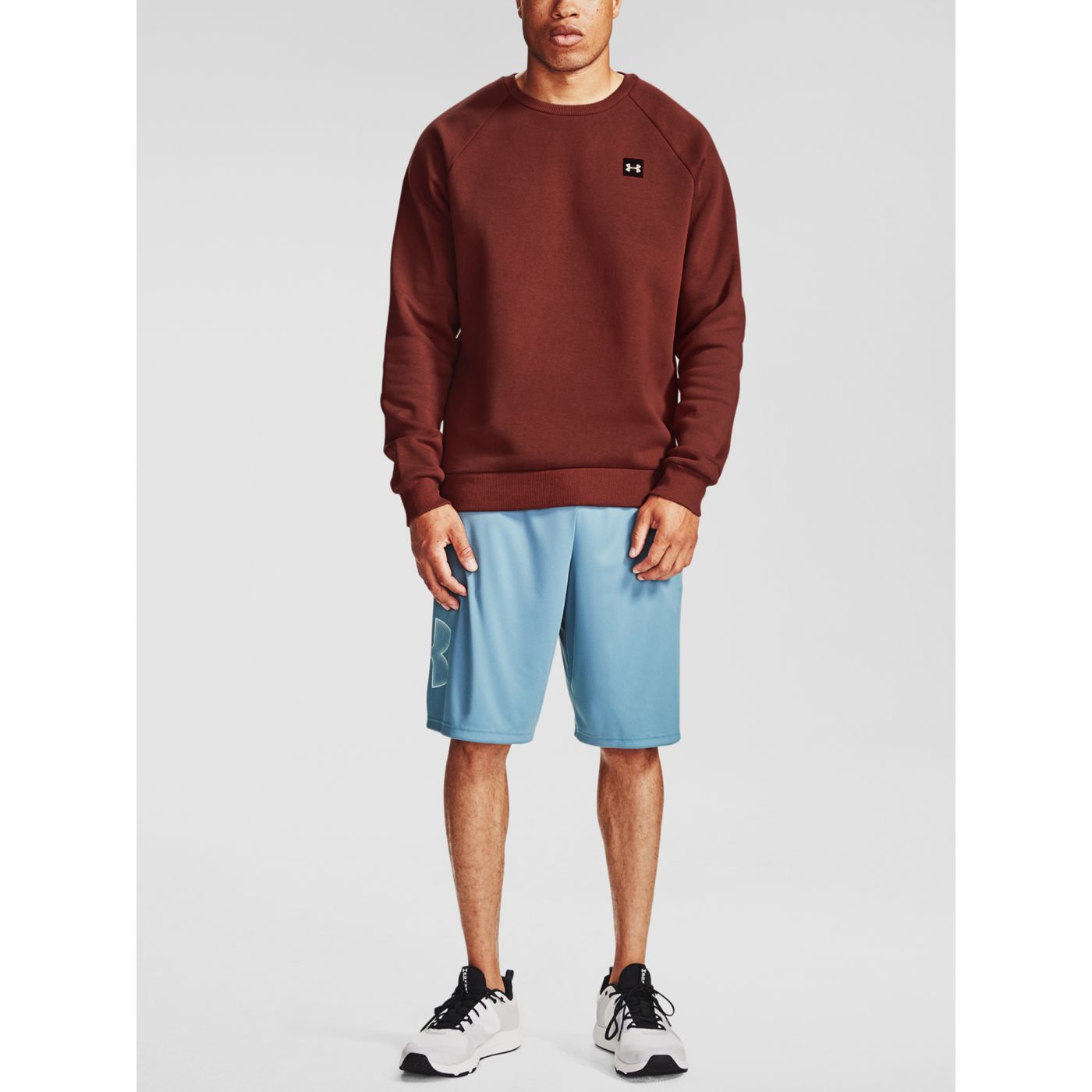 MIkina Under Armour UA Rival Fleece Crew-RED