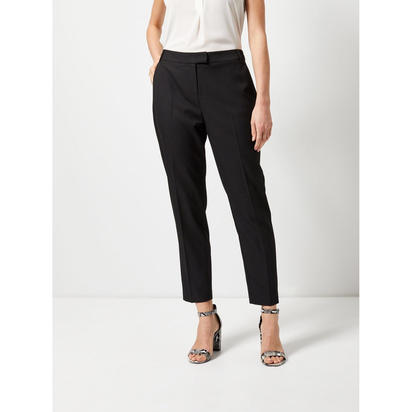 Black slim fit pants Dorothy Perkins
