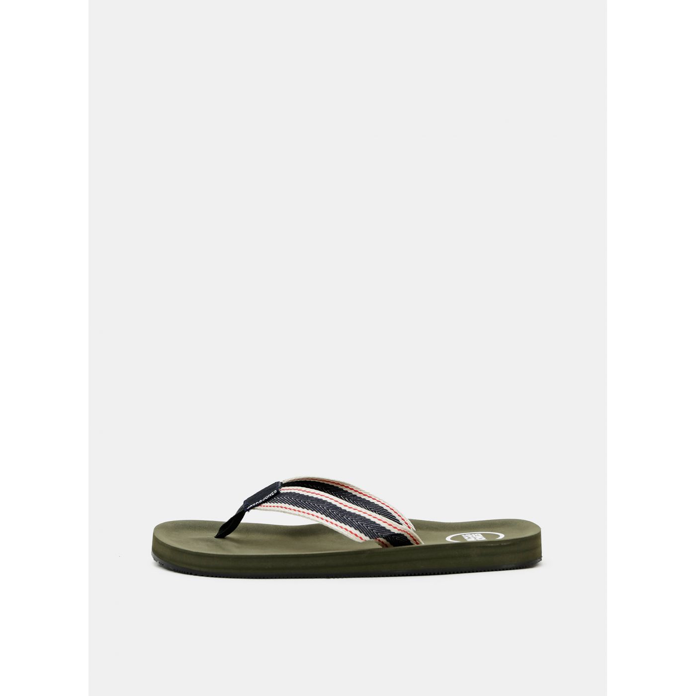 Khaki Men's Flip Flops Jack & Jones Clarion
