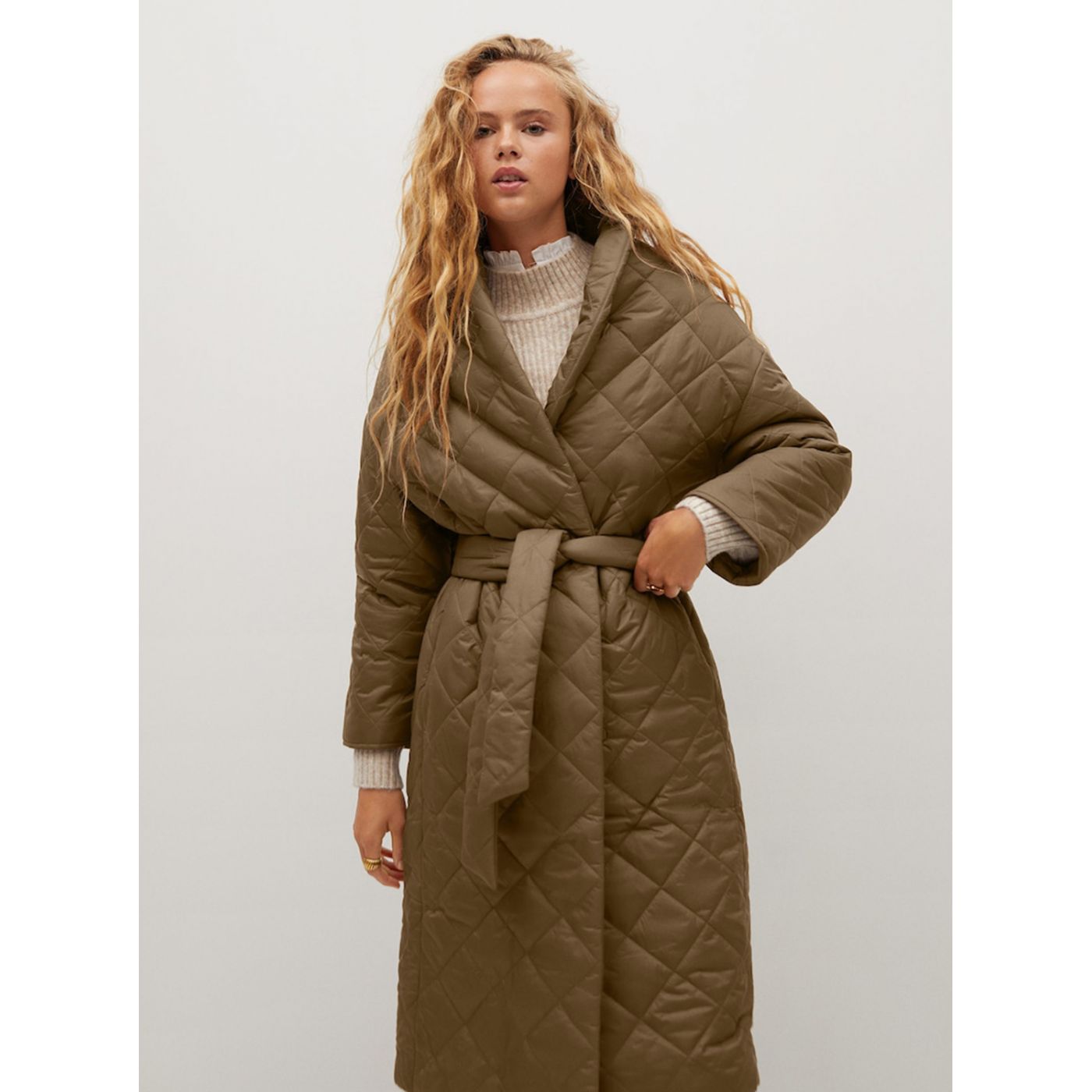 Brown 100-year-old Mango coat
