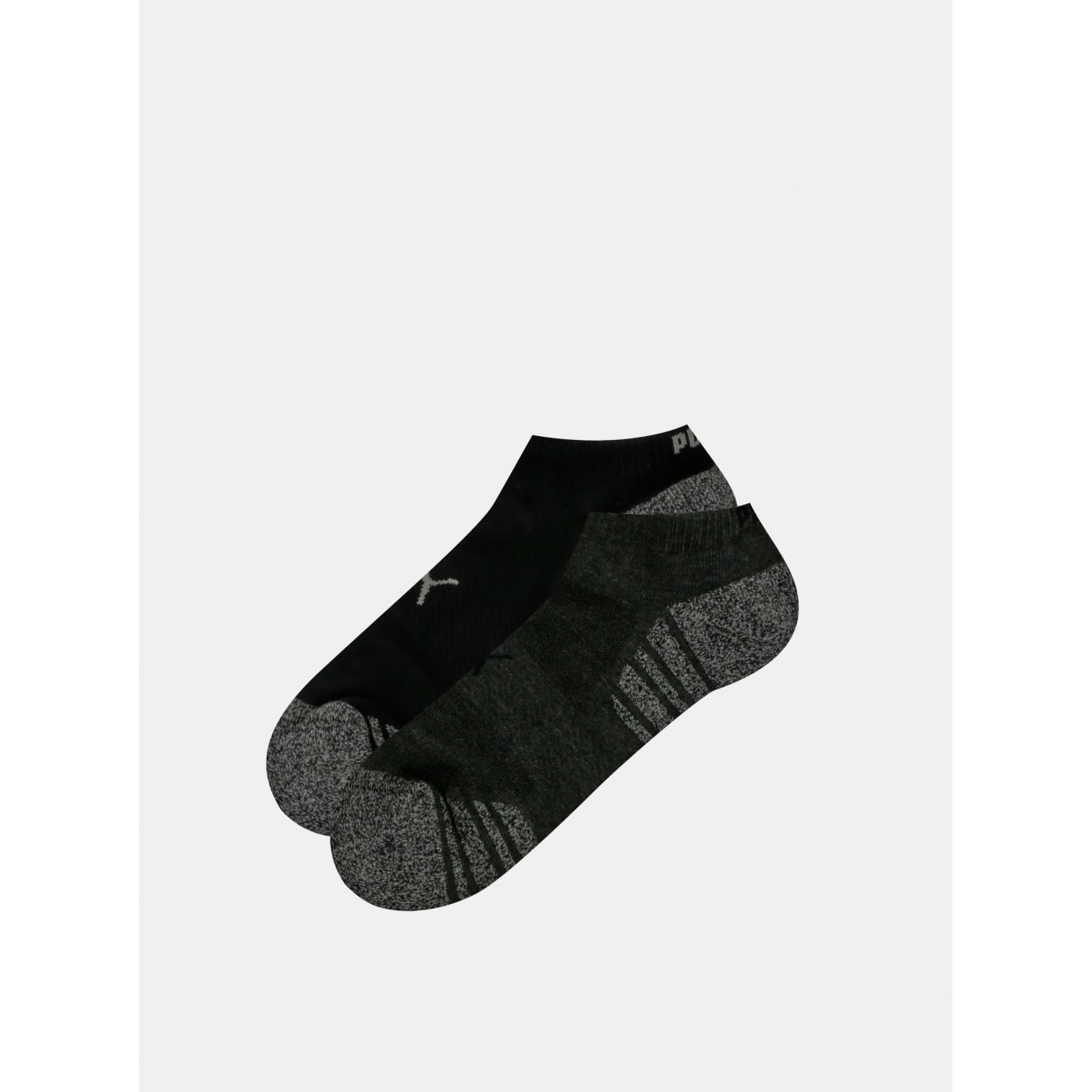 Set of two black pairs of low socks Puma