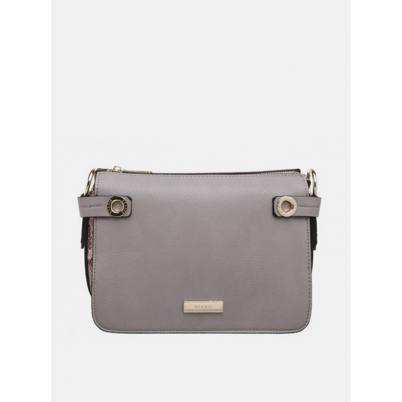 Grey crossbody handbag Bessie London