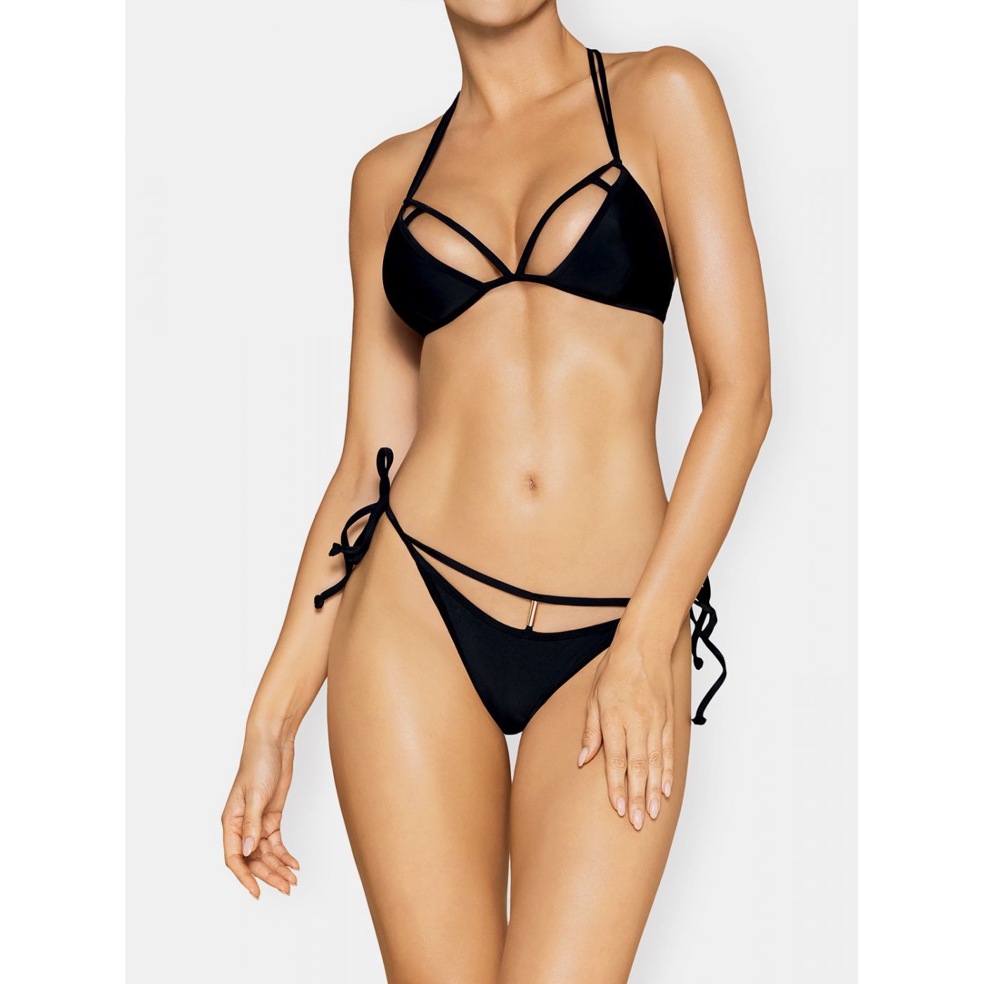 Black two-piece swimsuit Obsessive Costarica