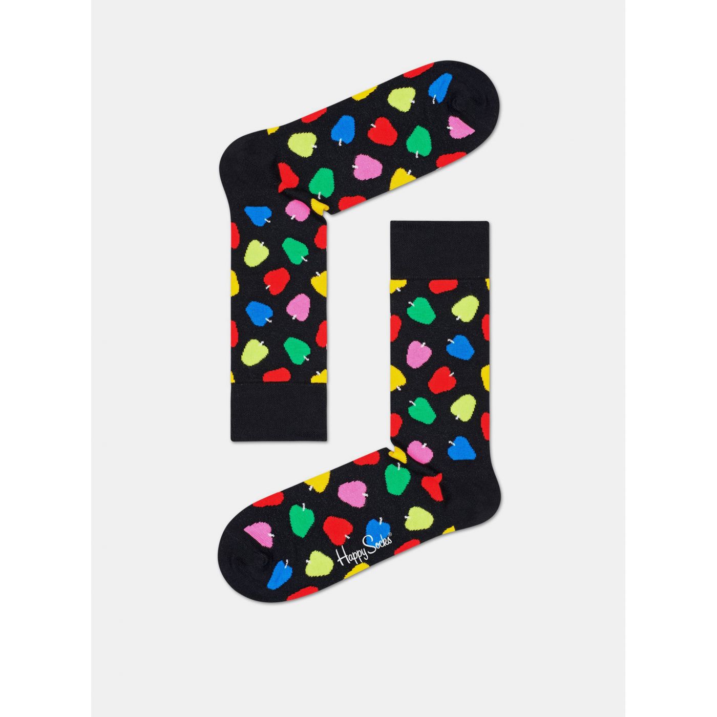 Black High Socks Happy Socks
