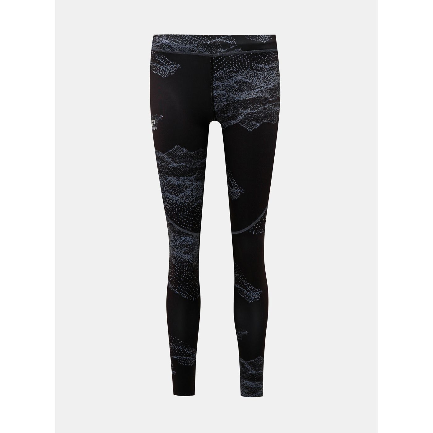 Black Women's Patterned Functional Leggings Hannah