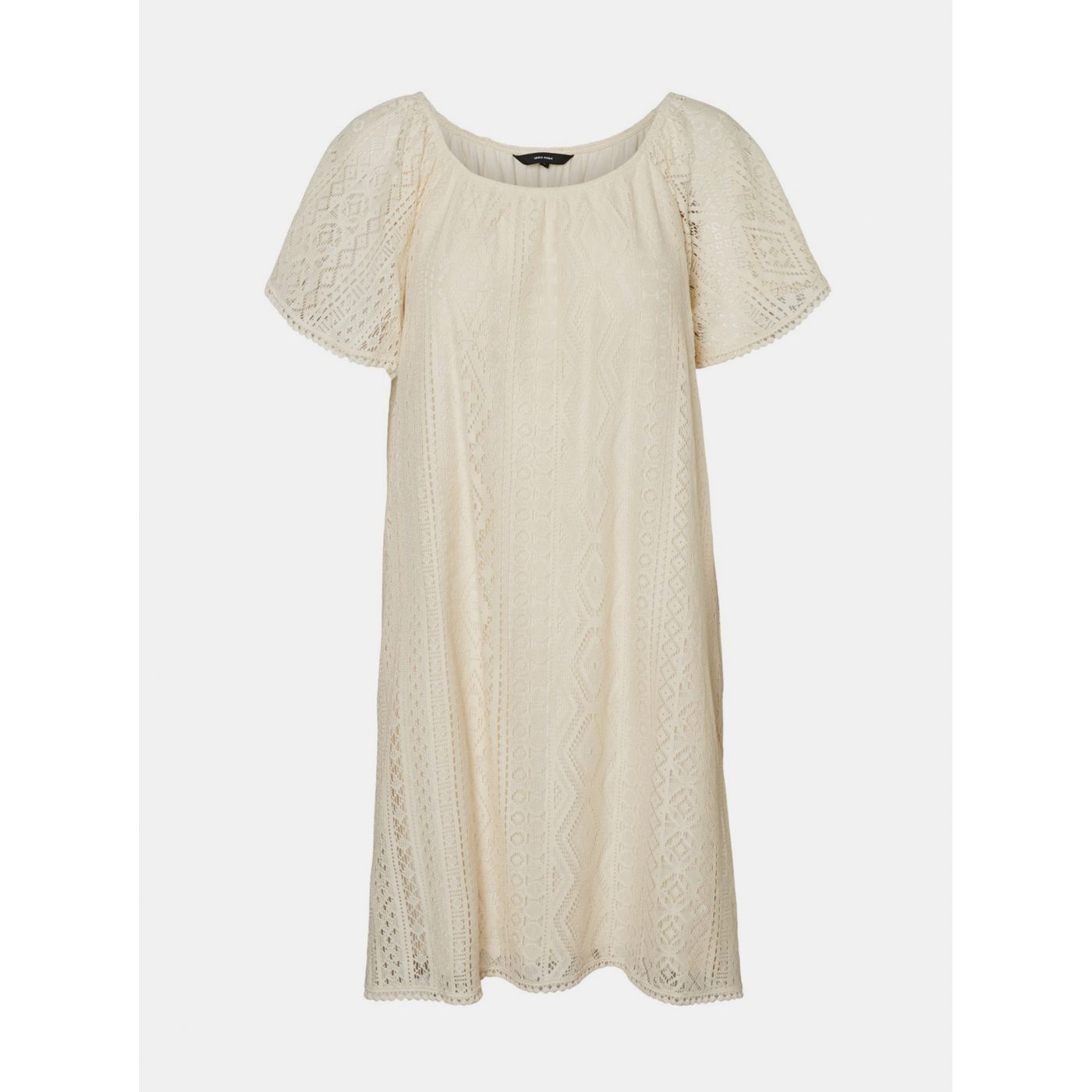 Cream lace loose dress VERO MODA Lea