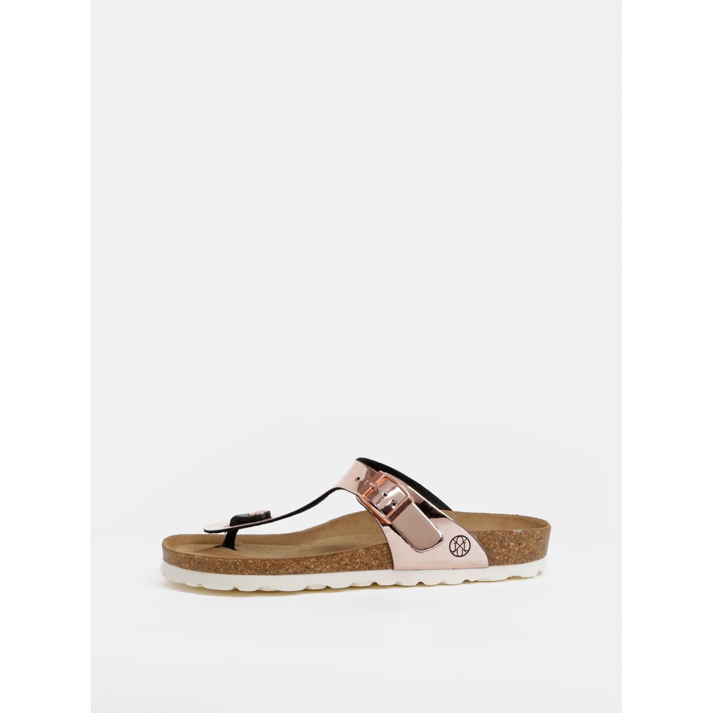 OJJU Pink Shiny Flip-Flops