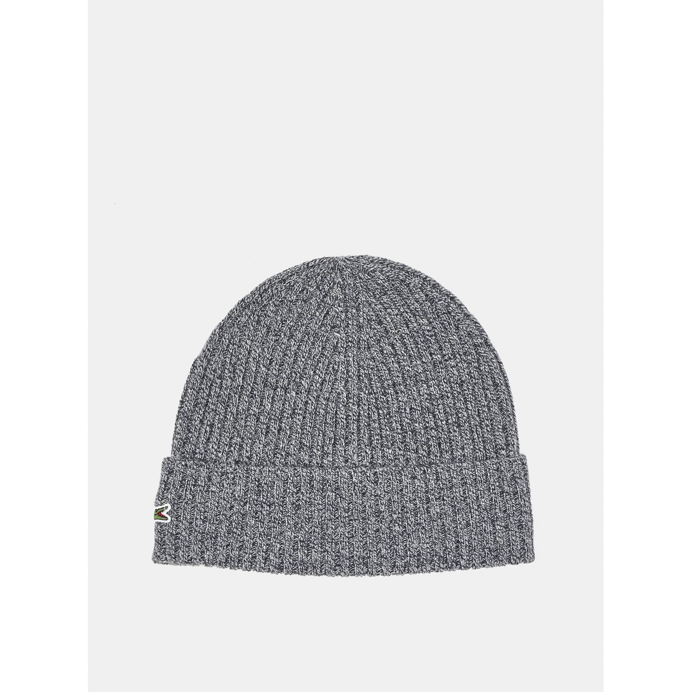 Grey woolen hat Lacoste