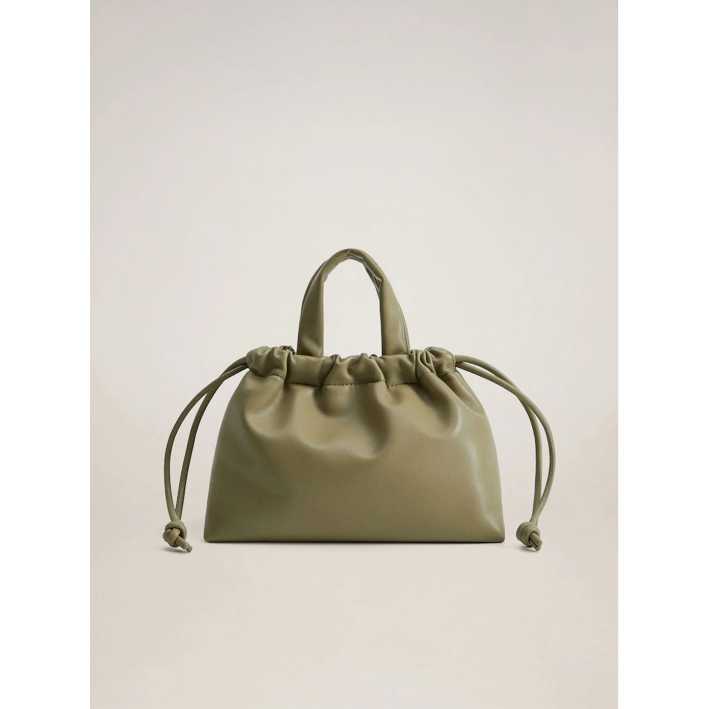 Green crossbody handbag Mango Nordic