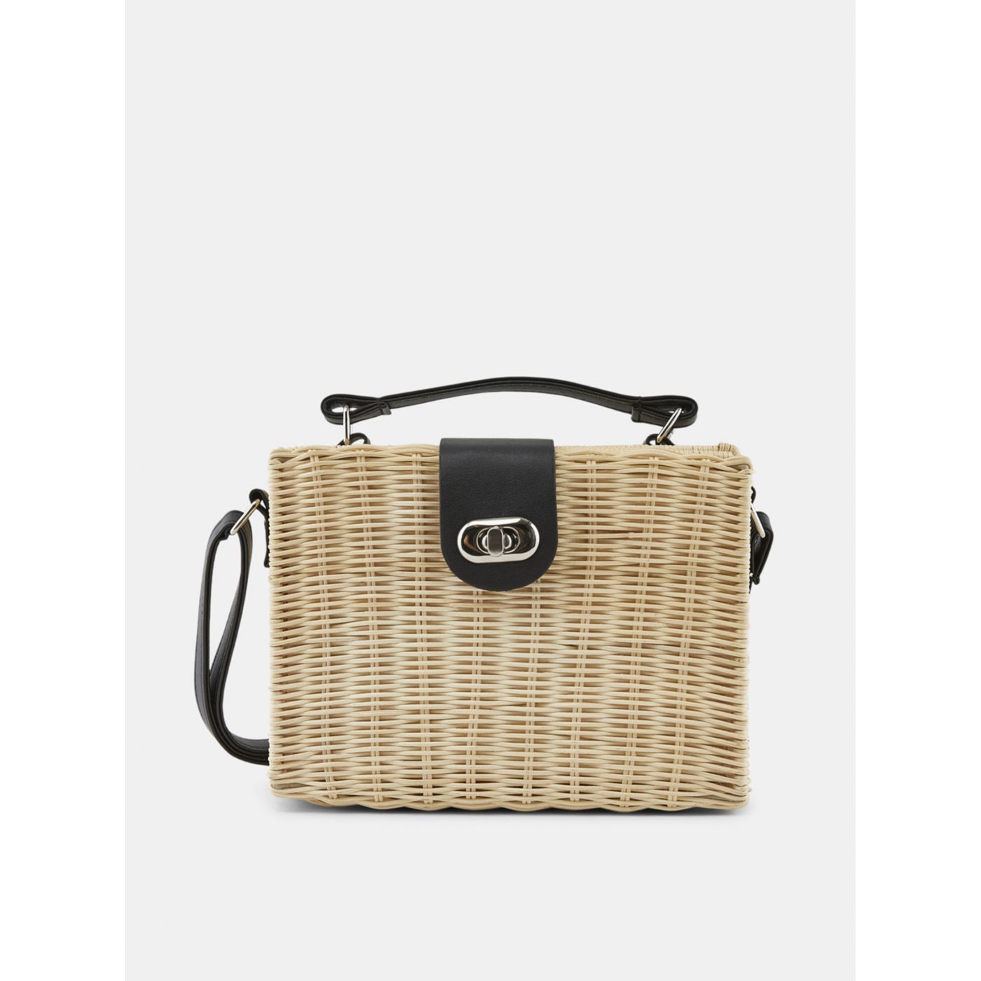 Beige Crossbody Handbag Pieces Noelle