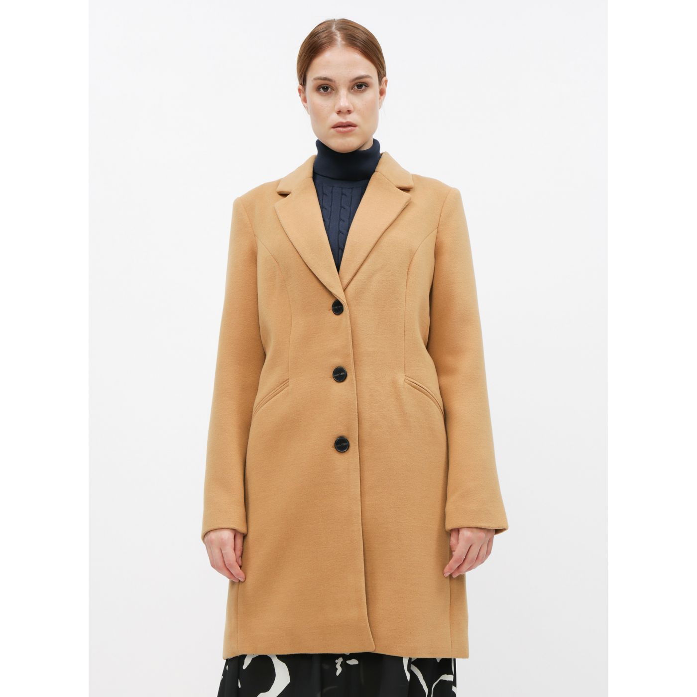 Beige coat VERO MODA Cala
