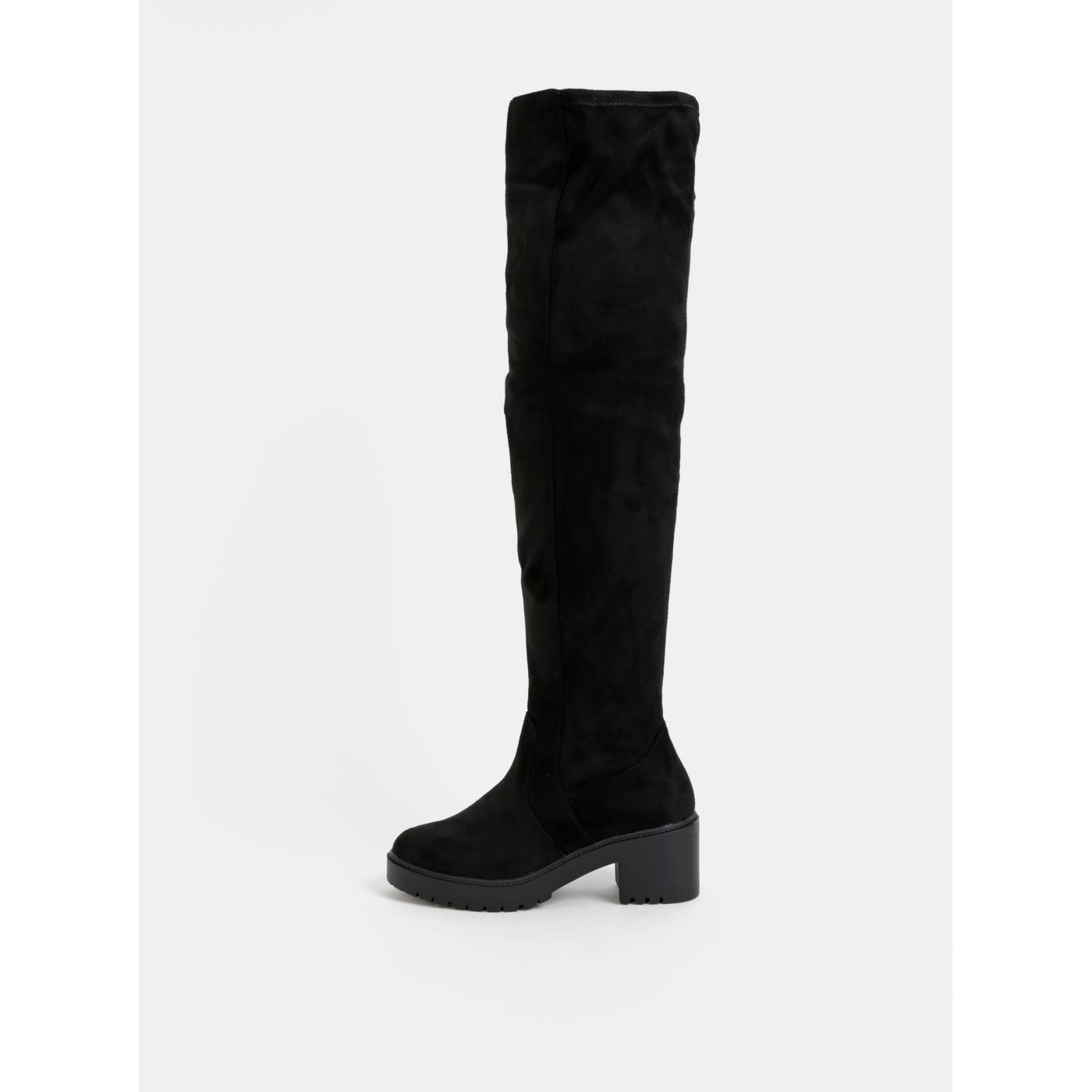 Black boots in suede finish by Dorothy Perkins