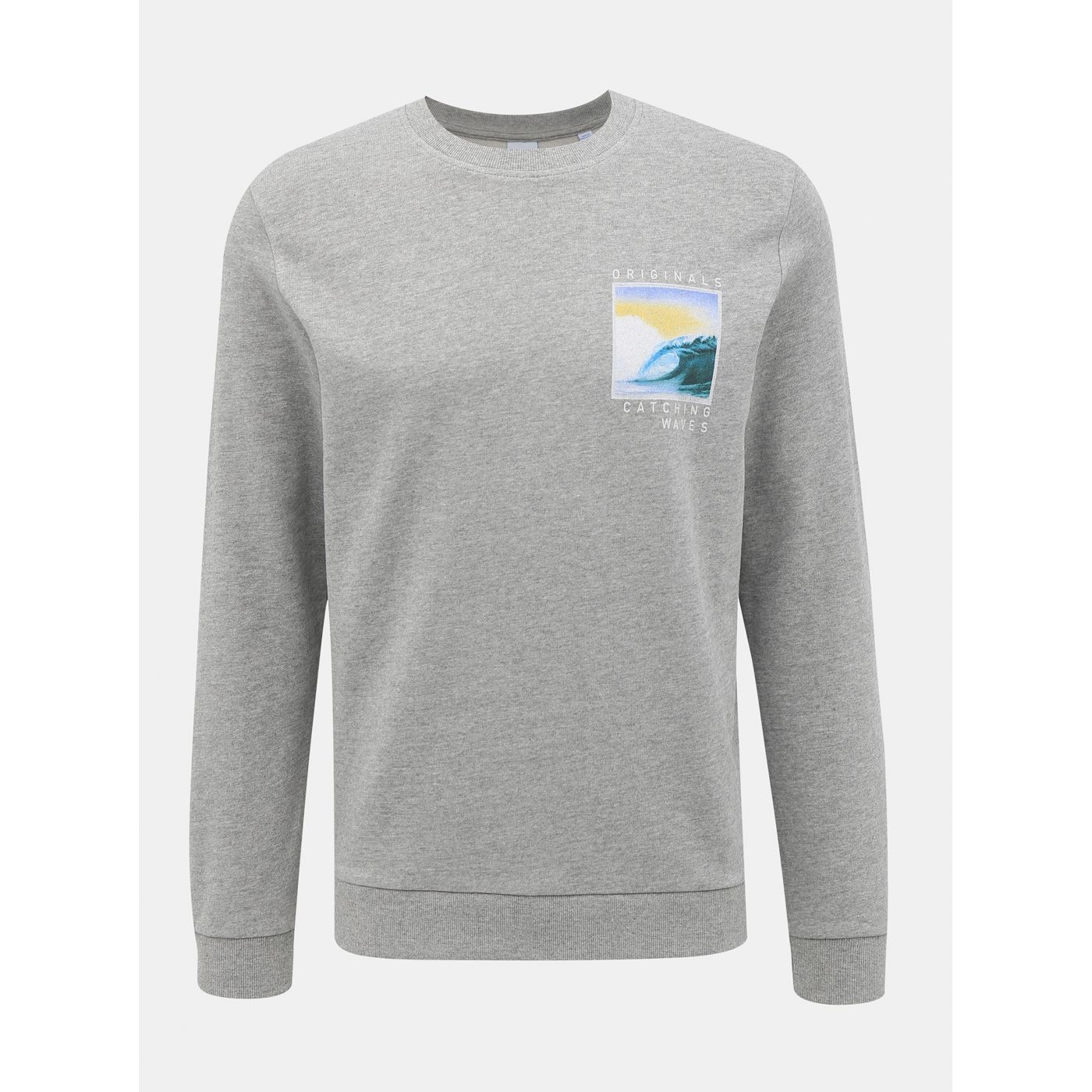 Grey Jack & Jones Quiver Sweatshirt