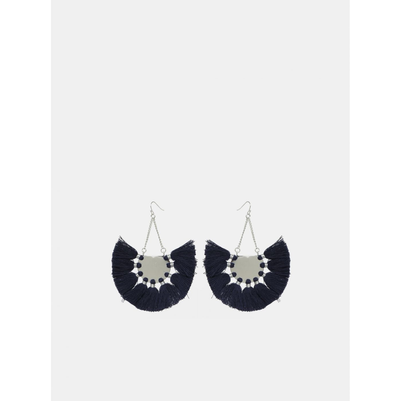 Dark Blue Earrings Pieces Blanka