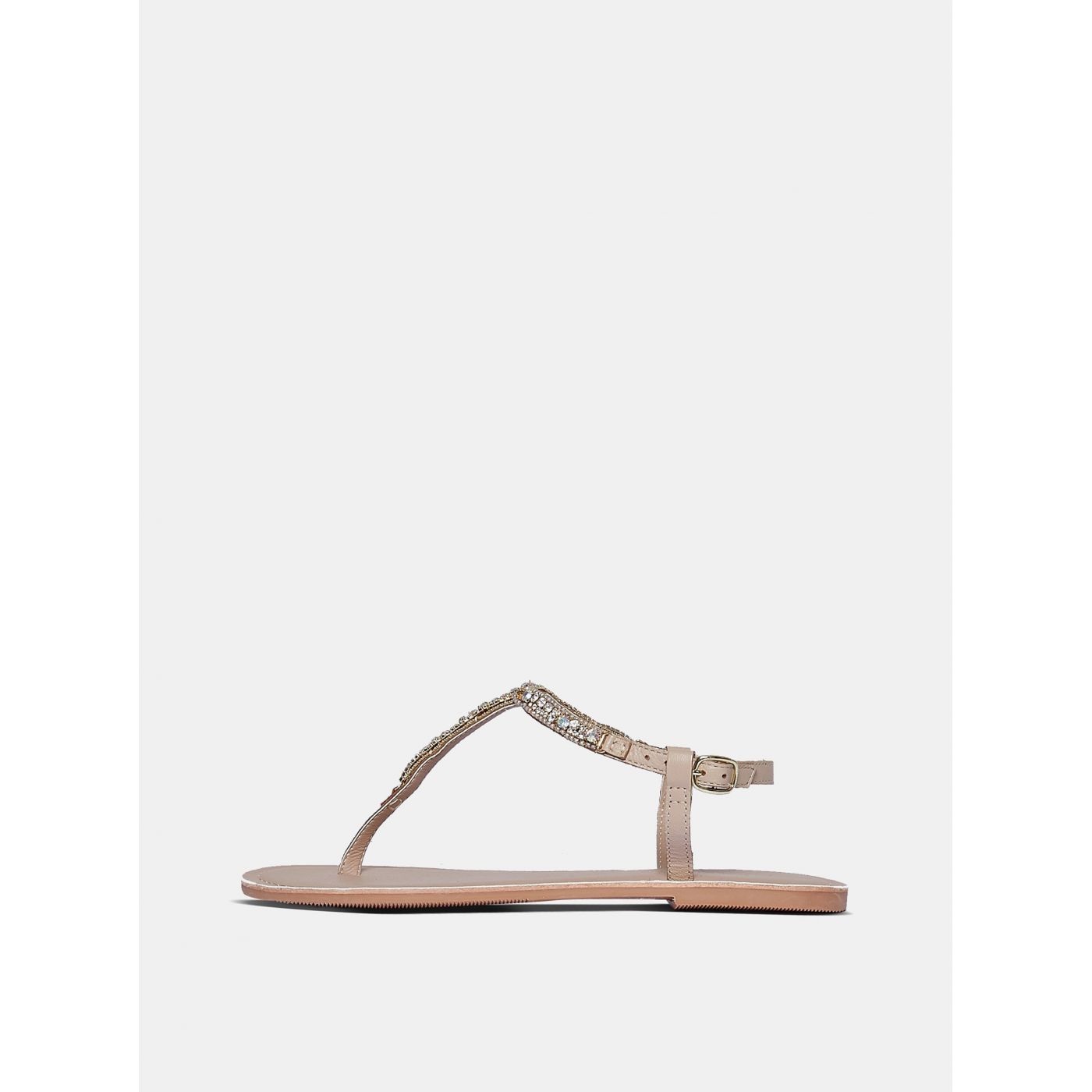 Dorothy Perkins Old Pink Leather Sandals