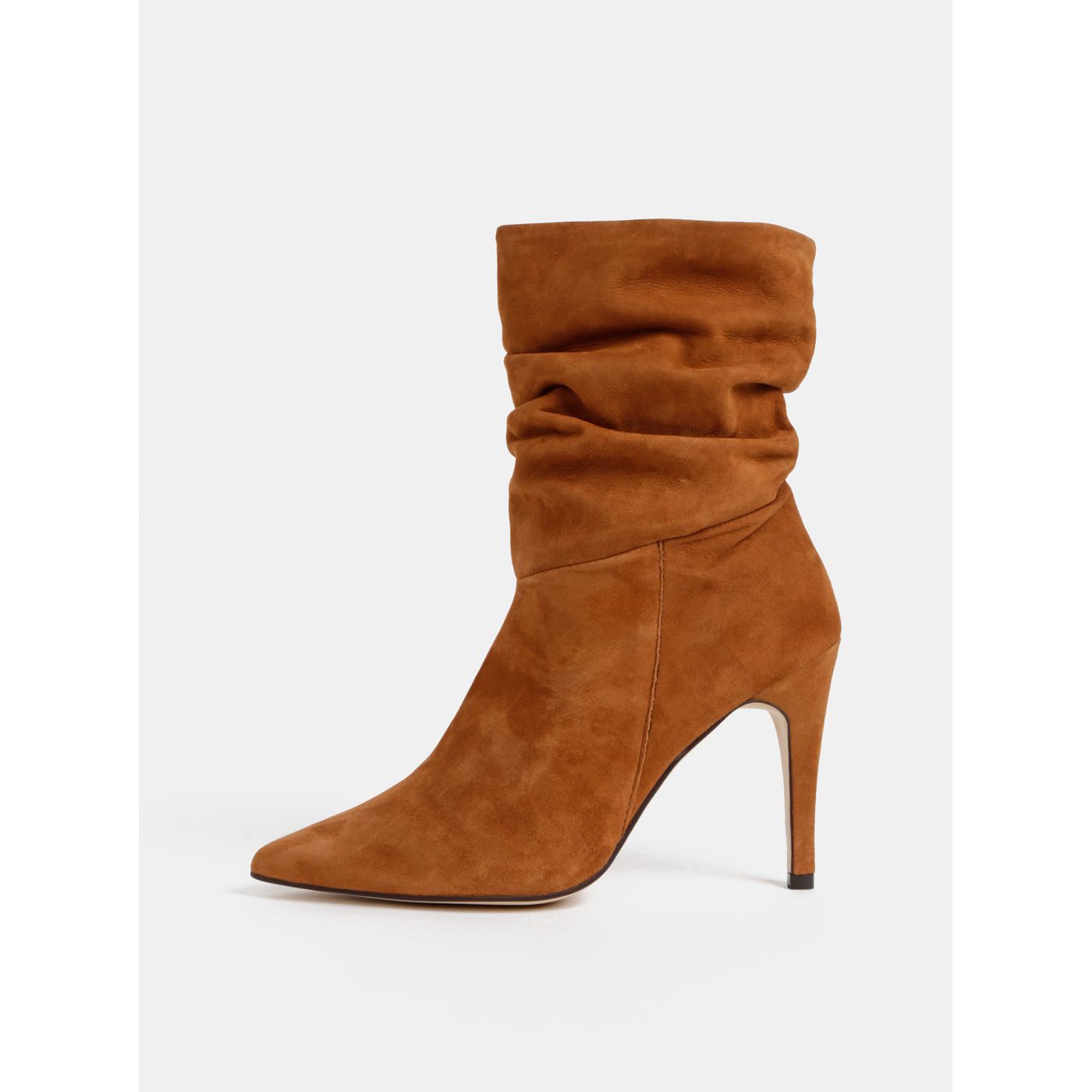 Brown suede ankle boots OJJU