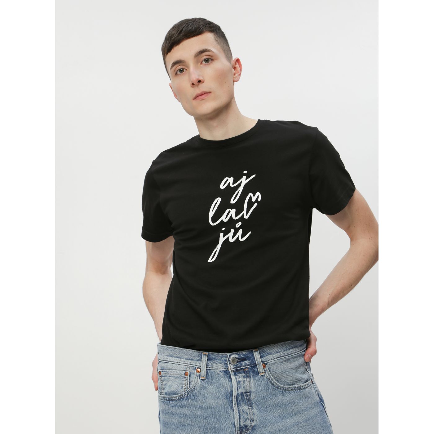 Black men's t-shirt ZOOT Original aj lav yu