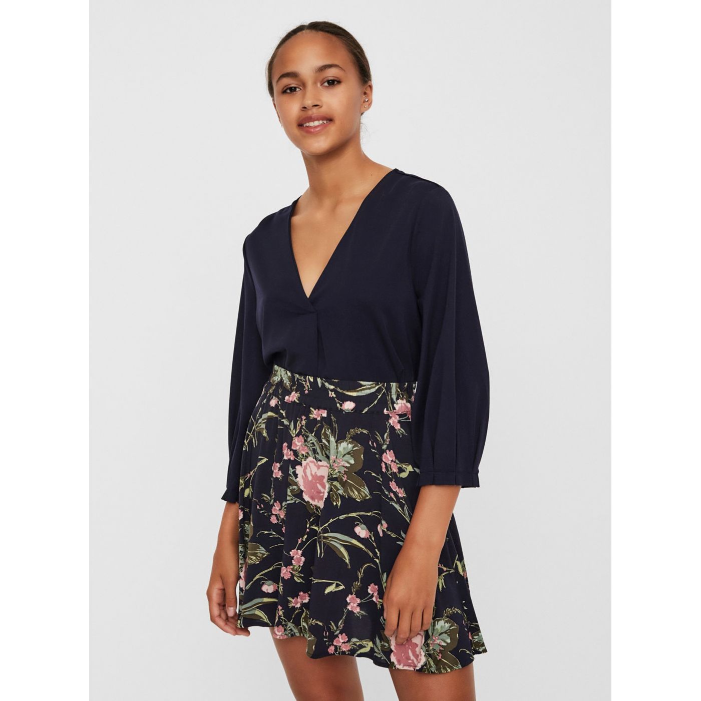 Dark blue blouse VERO MODA Jean