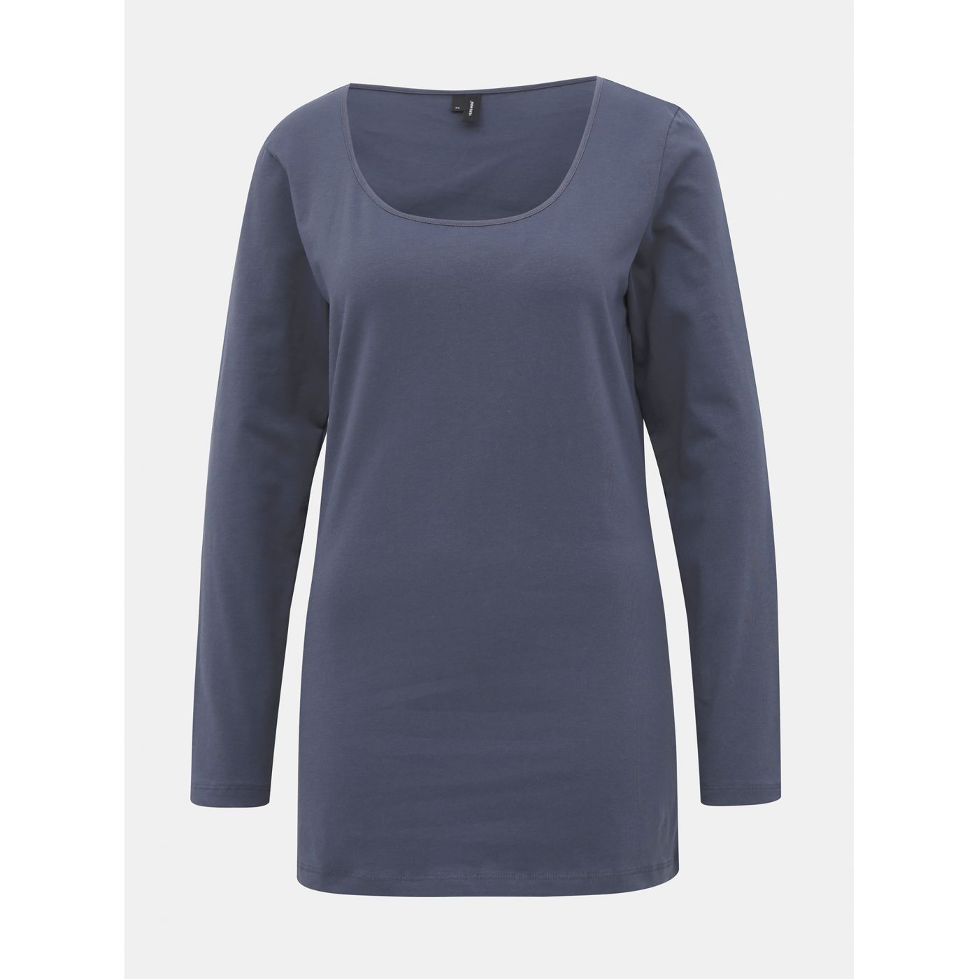 Dark blue basic T-shirt VERO MODA
