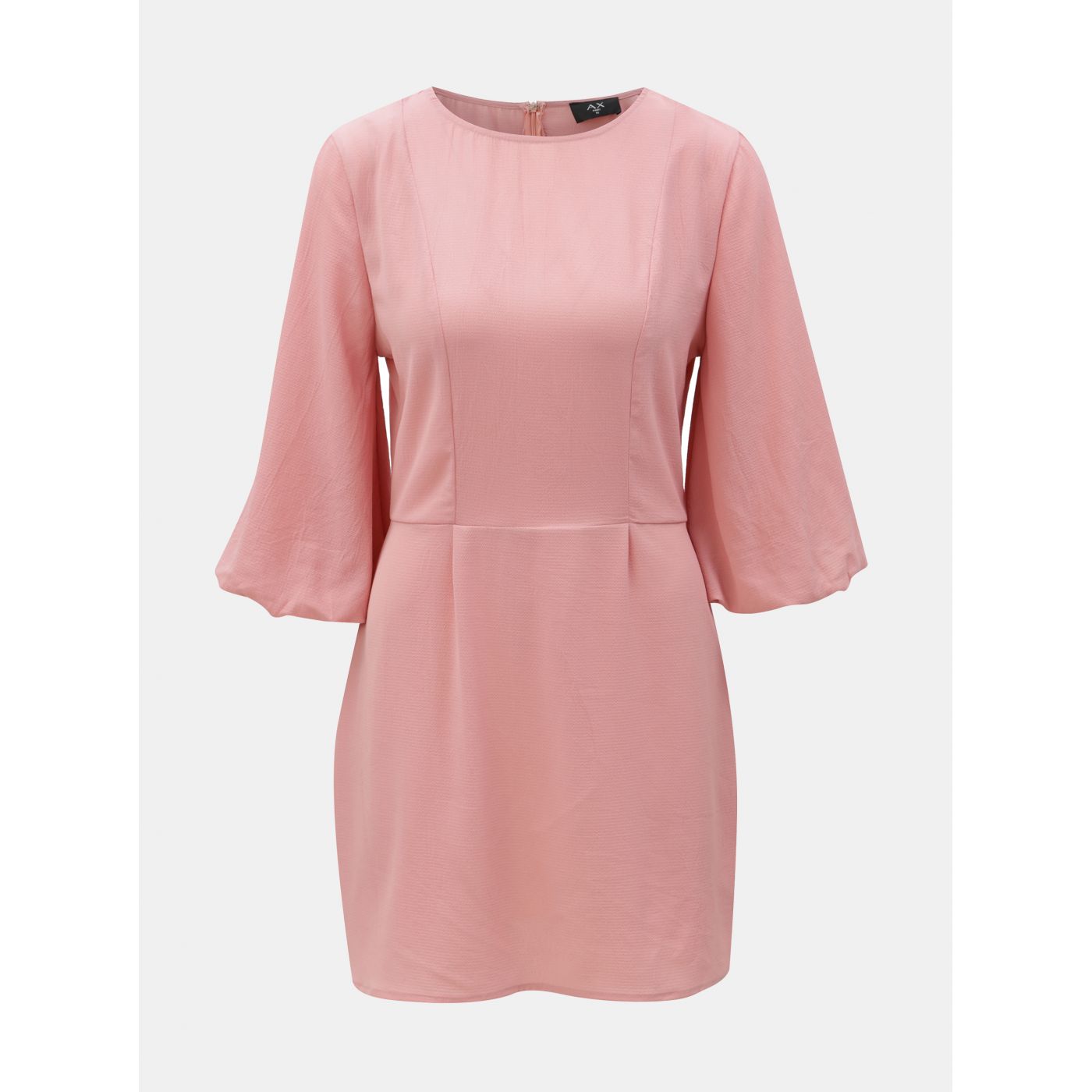 Pink dress with 3/4 sleeves AX Paris