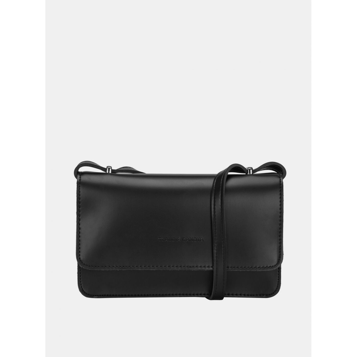 Black crossbody handbag Claudia Canova