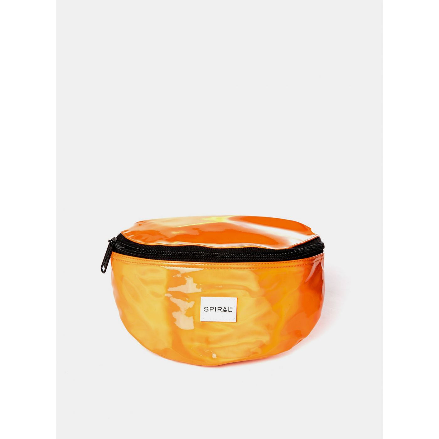 Spiral Orange High-Gloss Bag