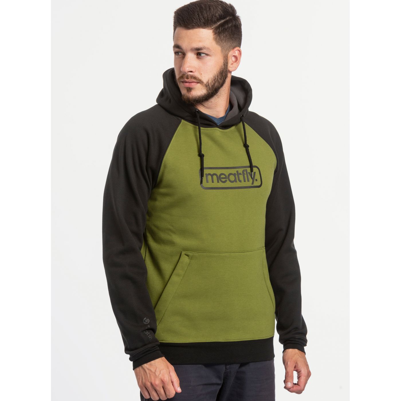 Green Men's Meatfly Gravel Sweatshirt