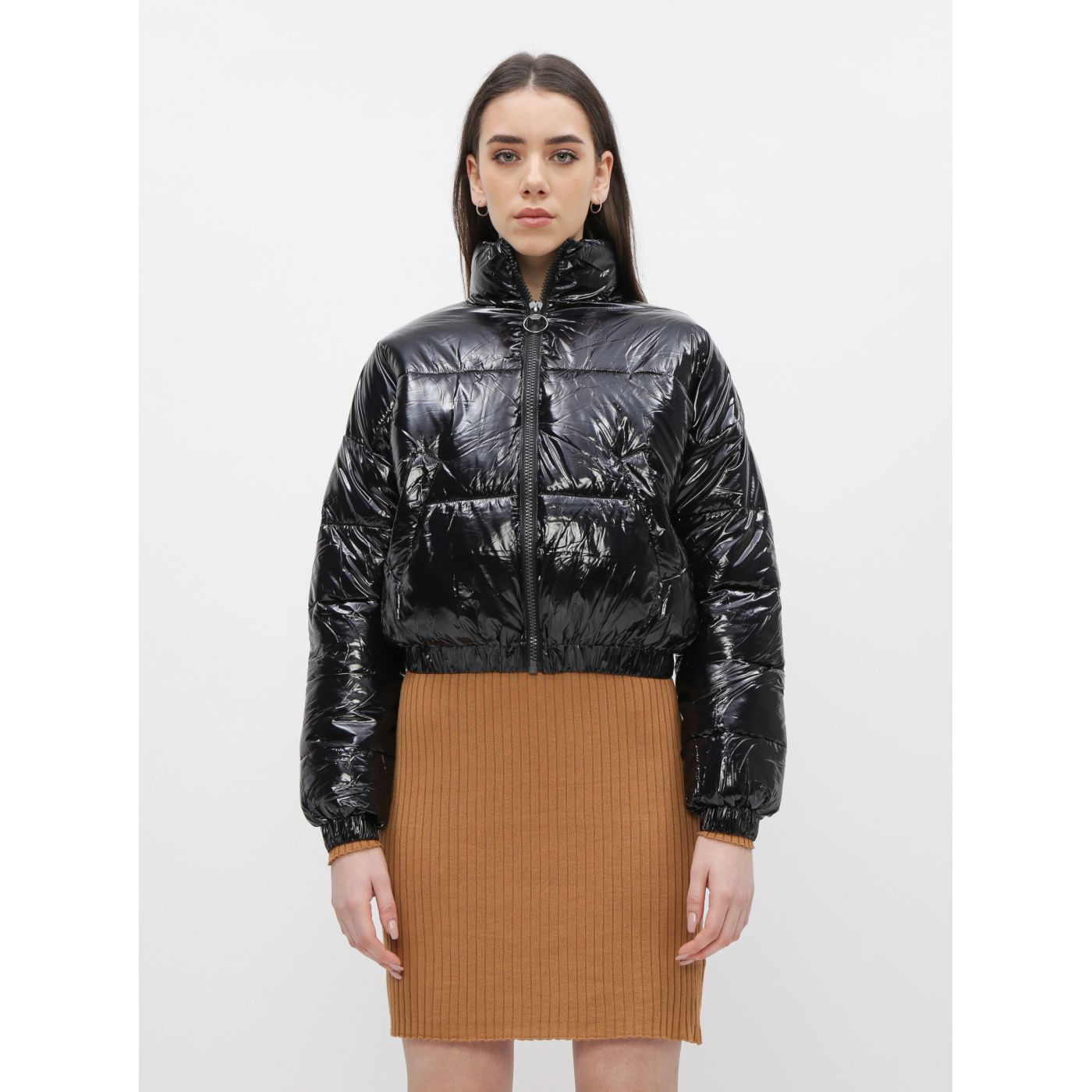 Black short quilted Dorothy Perkins jacket