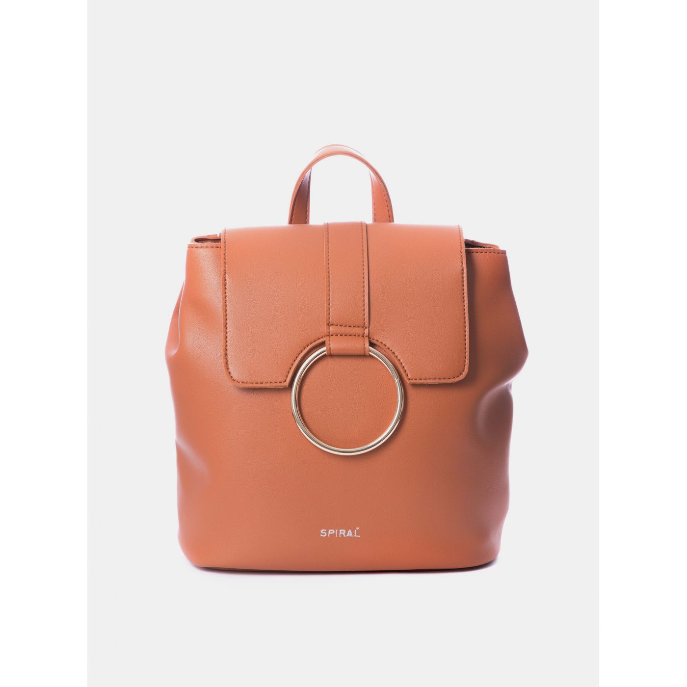 Spiral Orange Backpack