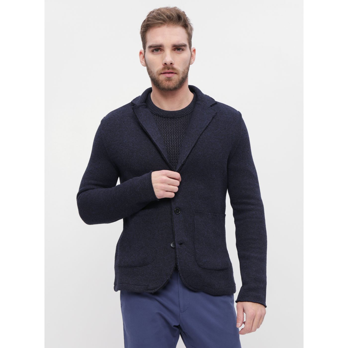 Dark Blue Jack & Jones Carter Cardigan