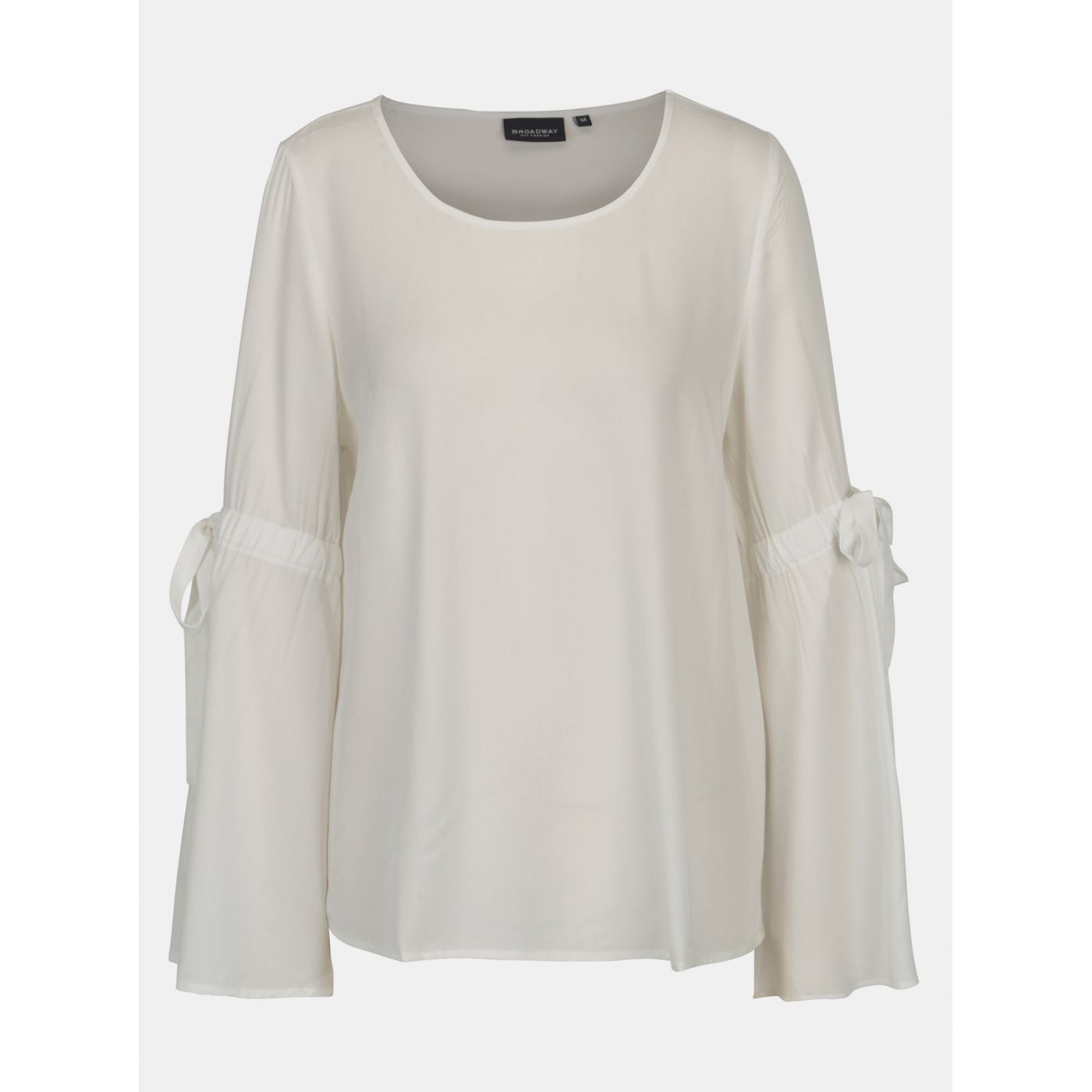 White blouse with Broadway Brizzy bows