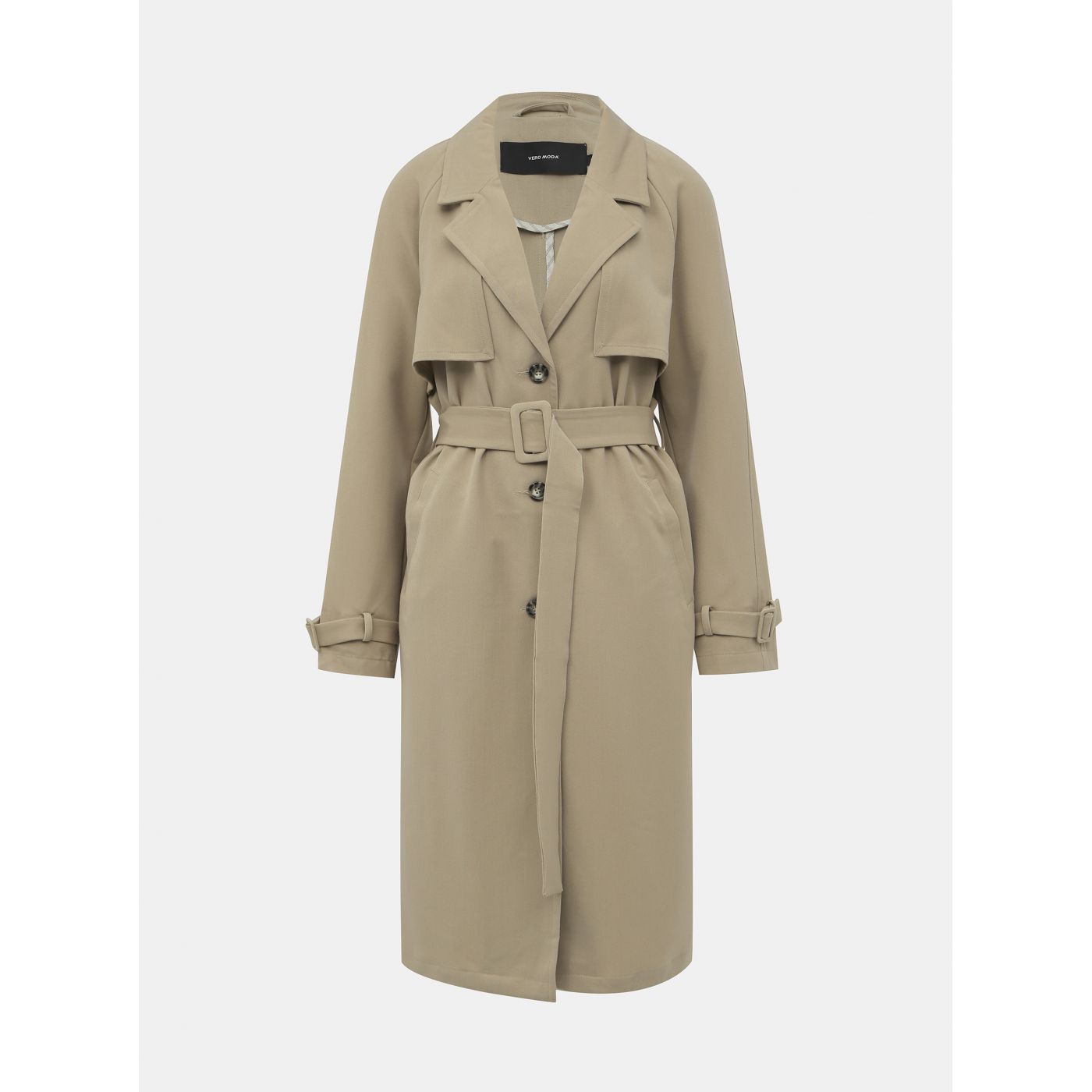 Beige Trench coat VERO MODA Donna Export