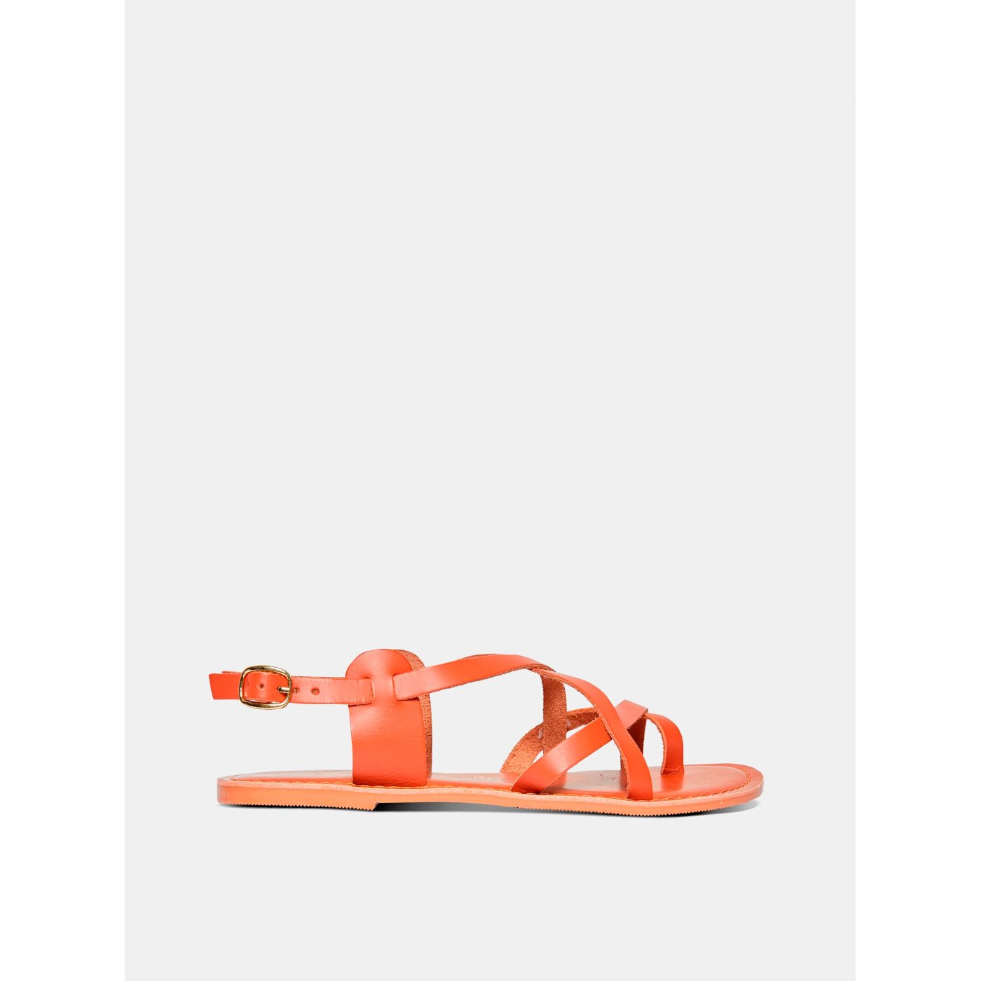 Dorothy Perkins Brown Leather Sandals