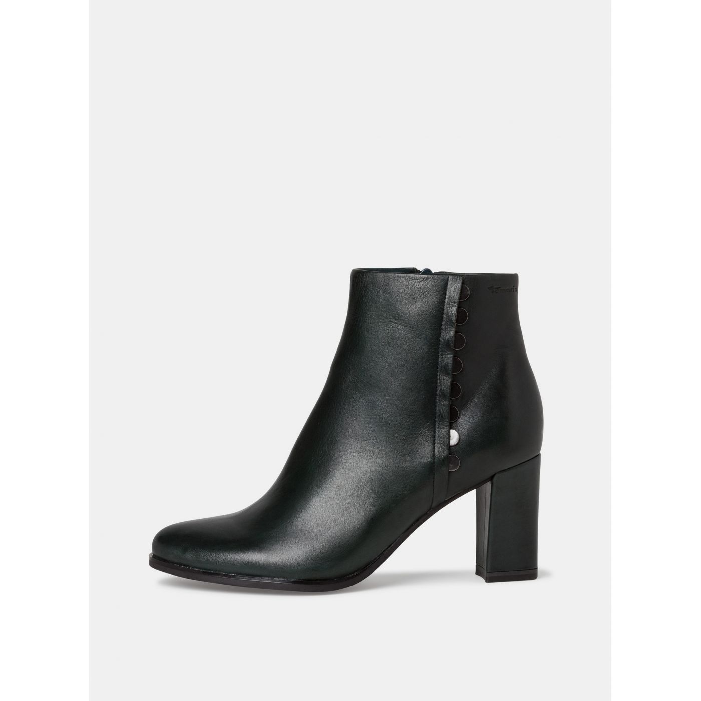 Black Women's Leather Shoes Tamaris