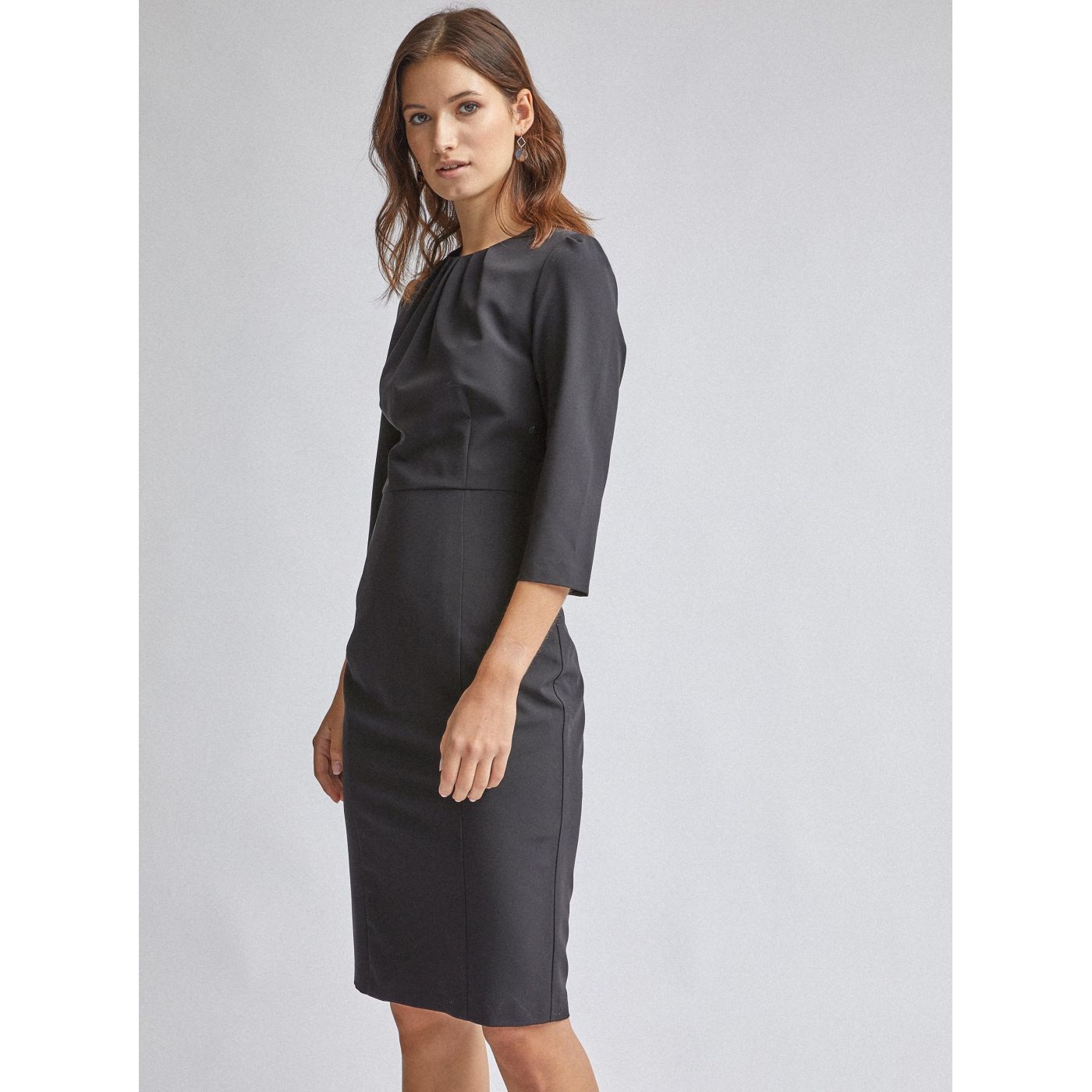 Dorothy Perkins Black Pouch Dress
