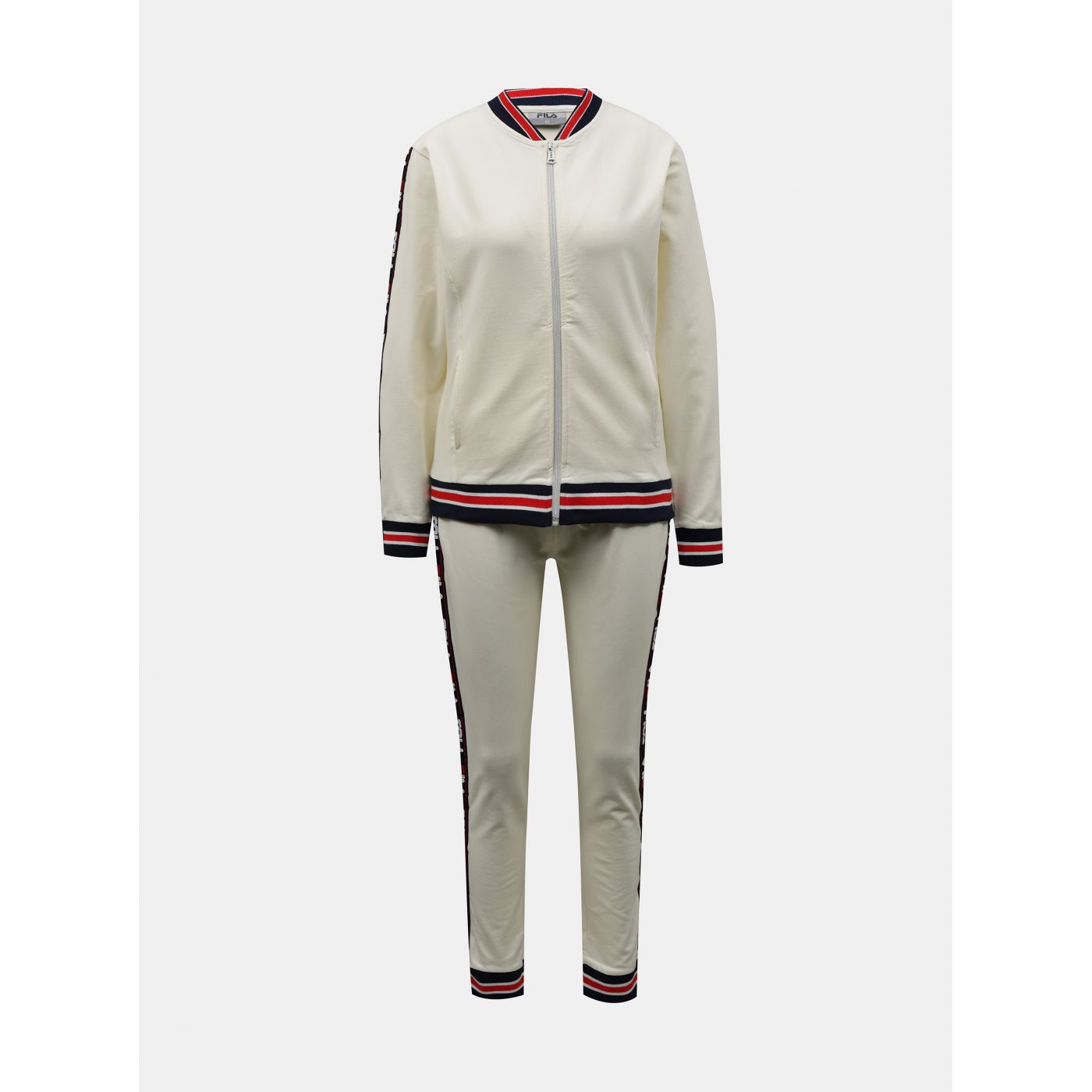 Fila Women's Cream Tracksuit