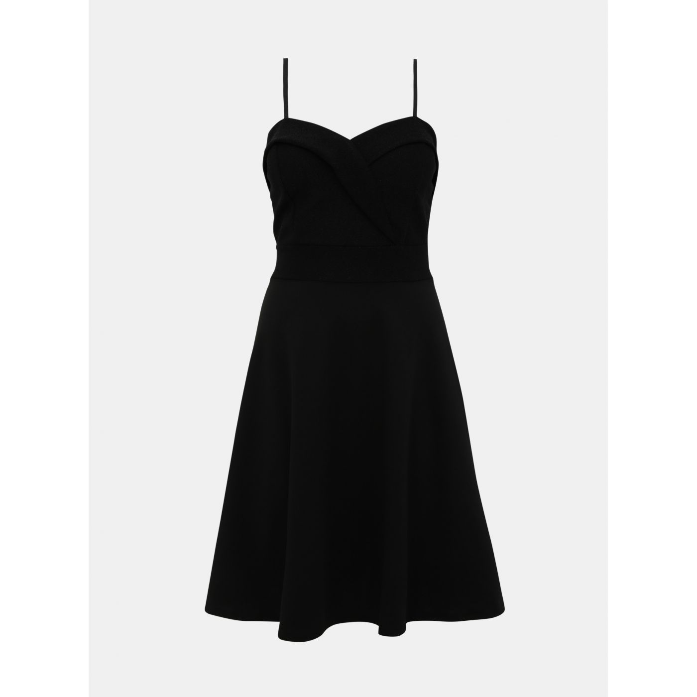 Black dress with shimmering top Haily ́s