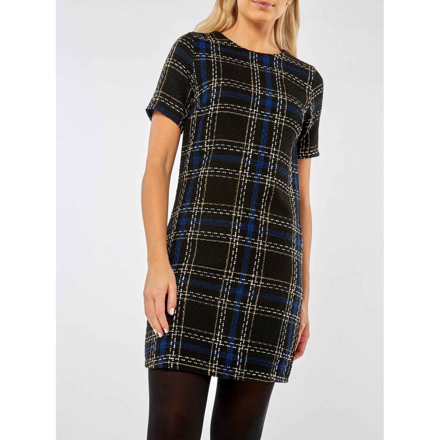 Black Plaid Minidy Dorothy Perkins