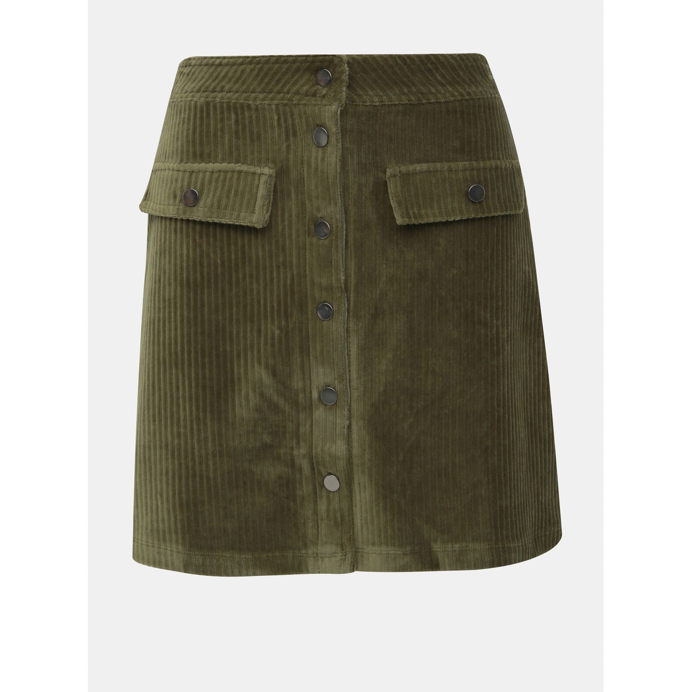 Khaki cordless skirt ONLY Fenja