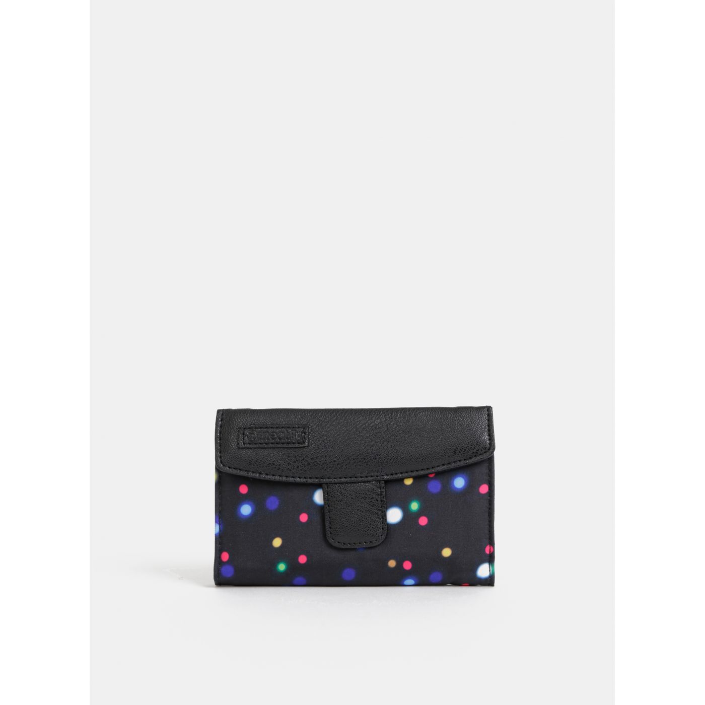 Black Women's Polka Dot Meatfly Needle Wallet