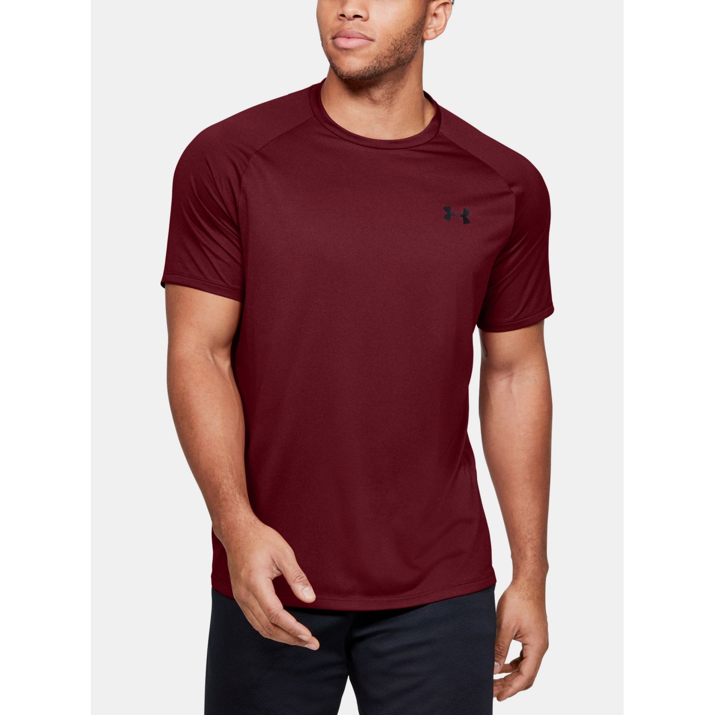 Tech Under Armour Burgundy Men's T-Shirt